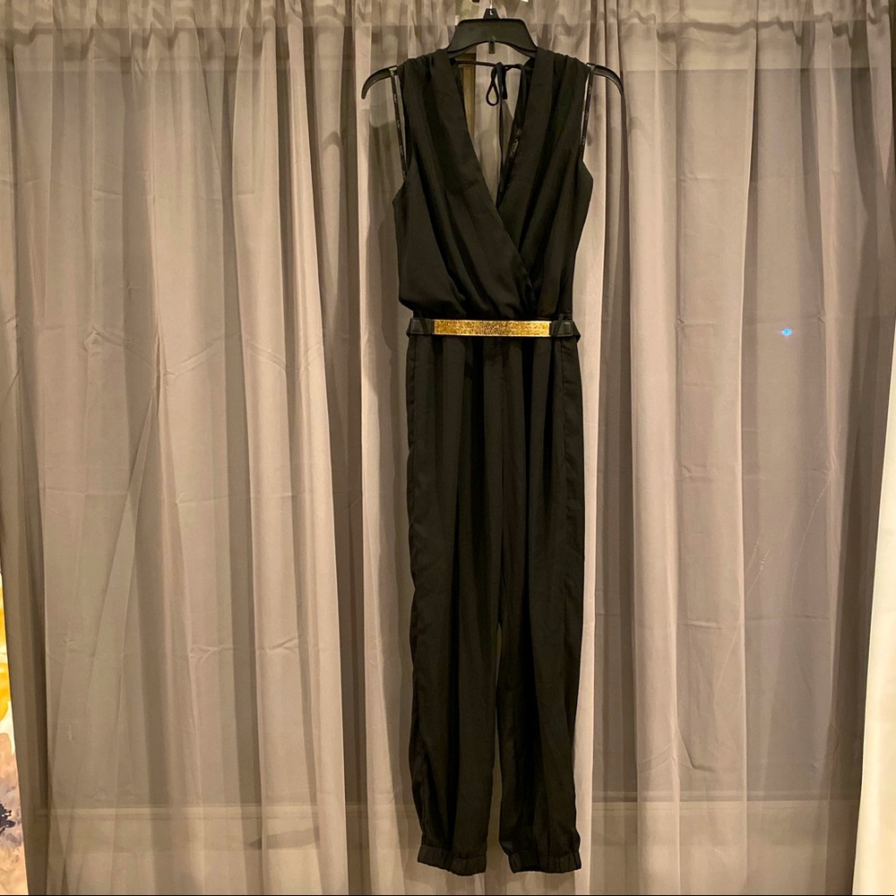Black jumpsuit